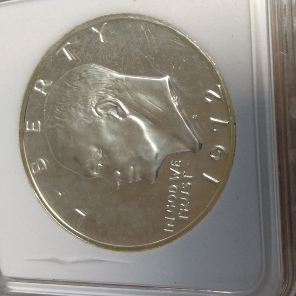 Eisenhower UNCIRCULATED silver PR 70 (4) Dollar Coins 1971s, 1972s, 1973s, 1974s - Picture 8 of 17